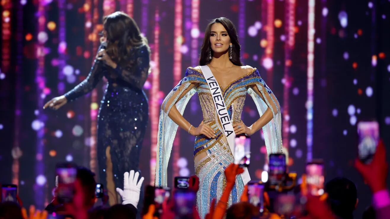Amanda Dudamel durante la última gala de Miss Universo (Foto: Gettyimages)