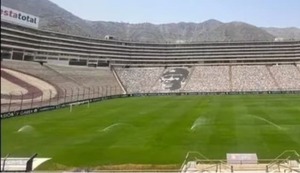 Universitario recupera césped de Estadio Monumental para Torneo Clausura