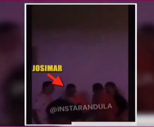 Imágenes de Josimar, donde habría sido captado dentro de una discoteca en Valencia | Foto: Instarándula