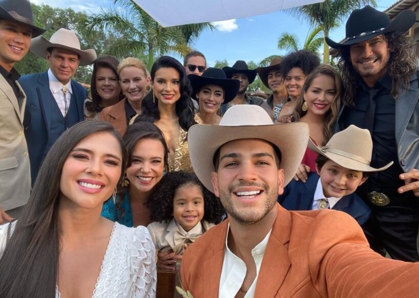 Parte del elenco de la segunda temporada (Foto: Pasión de gavilanes / Instagram)