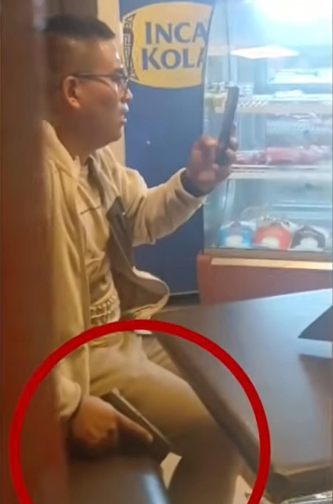 Policía aseguró que fue víctima de robo.