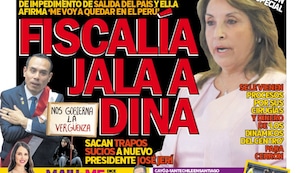FISCALÍA JALA A DINA