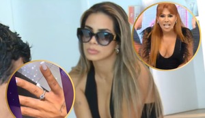 Vanessa presume anillo de 23 mil dólares que le regaló Jhonny, pero Magaly le hace roche: “No se lo compró, solo se lo probó”