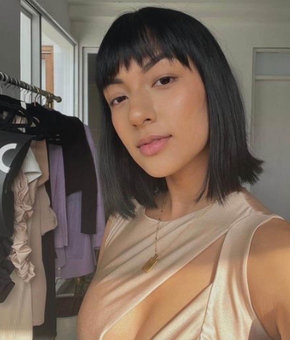 A ella le gusta posar para la cámara (Foto: Brenda Matos Fadholi / Instagram)