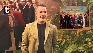 Carlos Carlín con los grandes: actor estuvo al lado de Antonio Banderas y Hugh Grant por el estreno de ‘Paddintong en Perú’