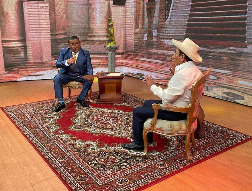 Jorge Benavides alista parodia a Fernando del Rincón tras entrevista a Pedro Castillo