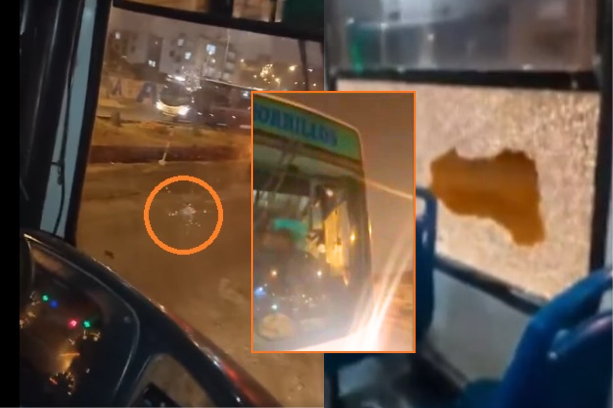 Ataque contra bus en Chorrillos ocurre a pocas horas del paro de transporte. (Redes sociales)