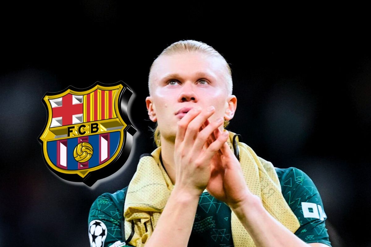 Erling Haaland fue ofrecido como promesa por candidatos a presidencia de Barcelona (Foto: Getty Images)