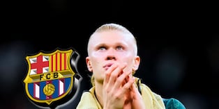 Erling Haaland fue ofrecido como promesa por candidatos a presidencia de Barcelona (Foto: Getty Images)