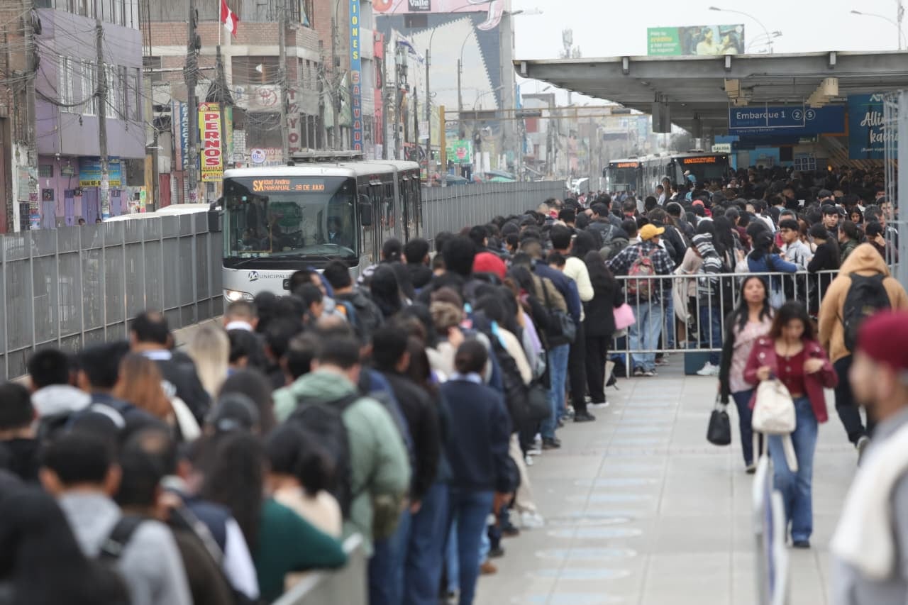 En su mayoría transportistas no acatarán el paro. (Fotos: Antonio Melgarejo/ @photo.gec)
