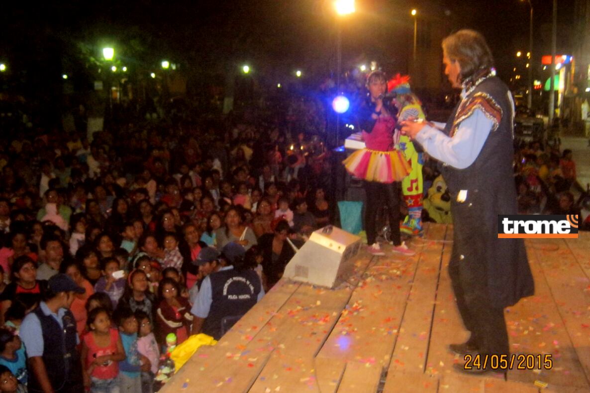 Don Luciano Salazar, el 'Payaso Mamarracho' y 'Mago Samuray', que por más de seis décadas lleva alegría a los niños. (Isabel Medina / Trome /Foto: Fam. Salazar Taya).