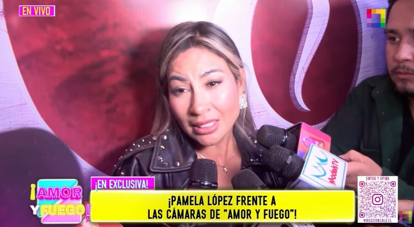 Pamela López deja entrever que sus hijos no quieren ver a Christian Cueva.