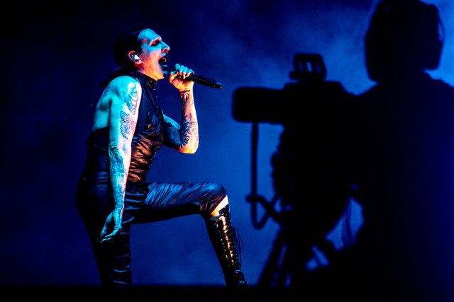 Marilyn Manson en el Vivo x el Rock 2025. Foto: Trome
