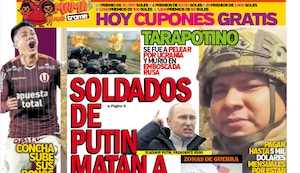 SOLDADOS DE PUTIN MATAN A PERUANO