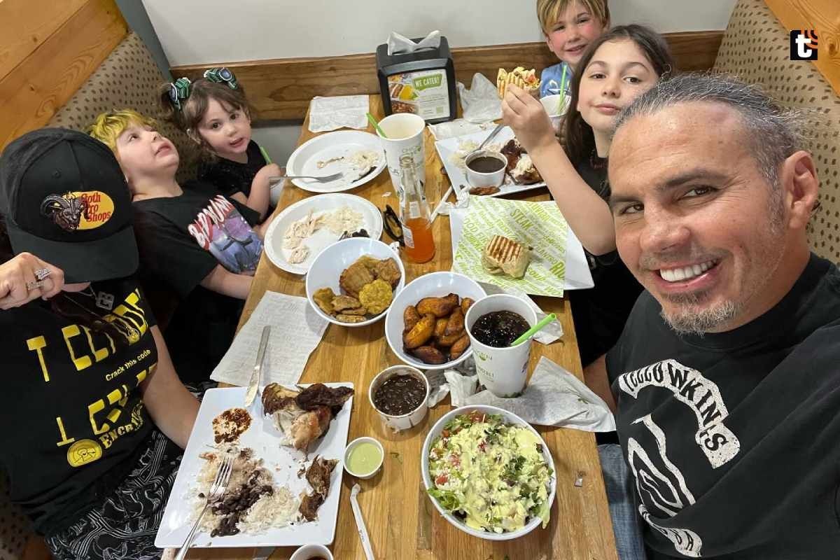 Matt Hardy, hincha de la comida peruana. (Redes sociales)