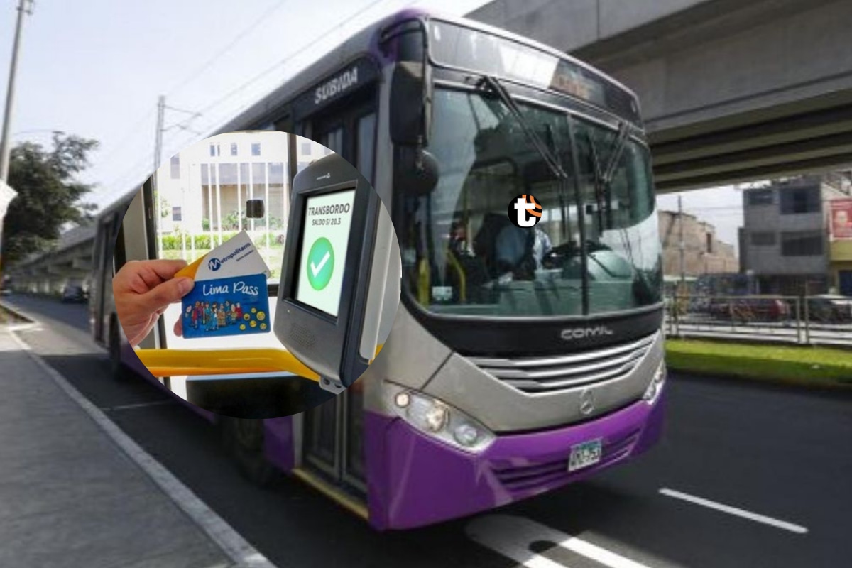 ATU anuncia tarifa integrada en el Corredor Morado. Foto: Andina