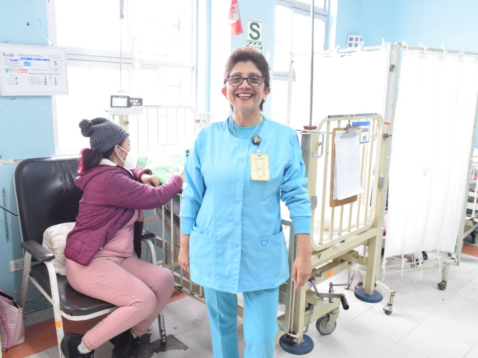 Enfermera de vocación.