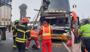 ¡Tragedia en la Panamericana Norte! Dos muertos y varios heridos tras violento choque de bus El Dorado contra camión en Huaral