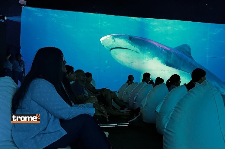 Con tecnología esta nueva atracción permite diversión aprendiendo más sobre la naturaleza. (Isabel Medina / Trome).