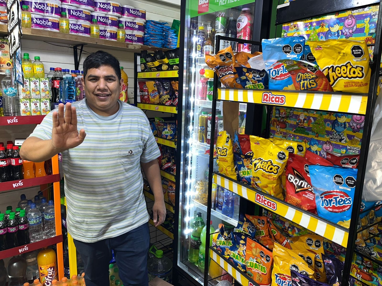 Pedro Fiestas en su bodega. Foto: difusión