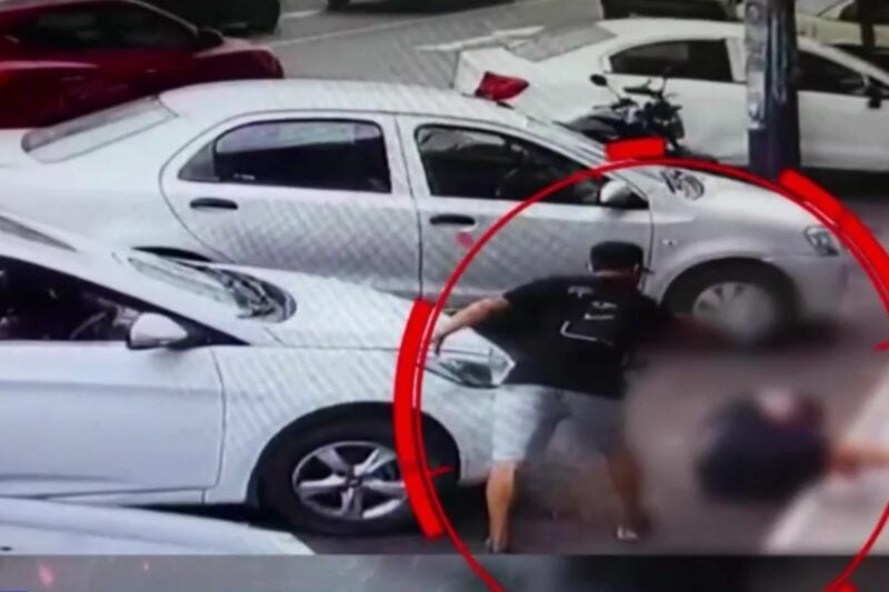 Cámaras captaron el crimen a plena luz del día. Foto: ATV