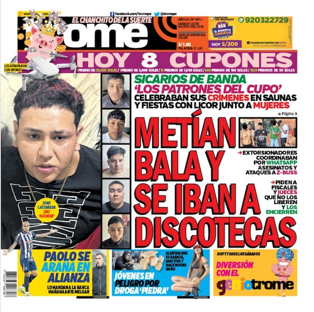 Portada Trome