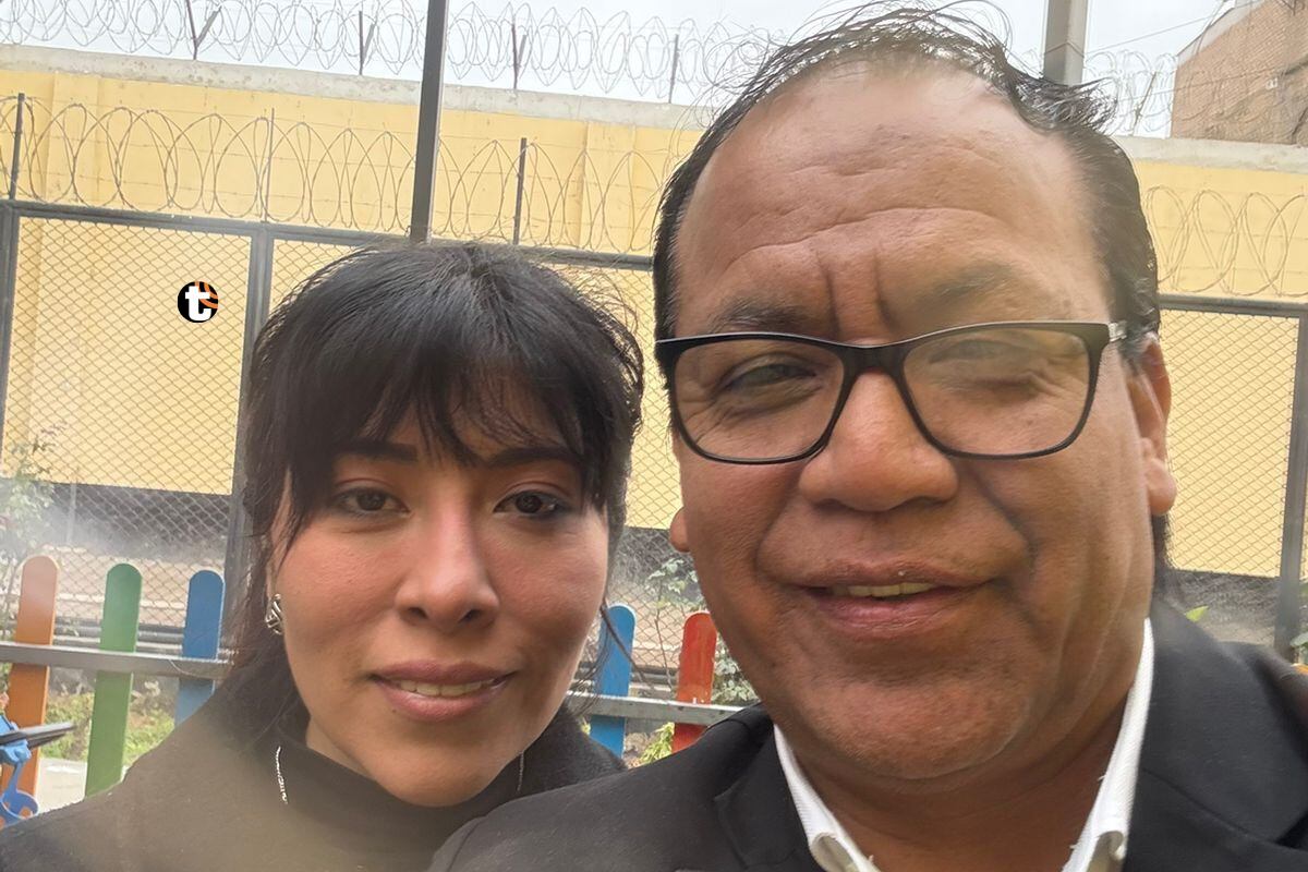 Betssy Chávez y Roberto Sánchez.