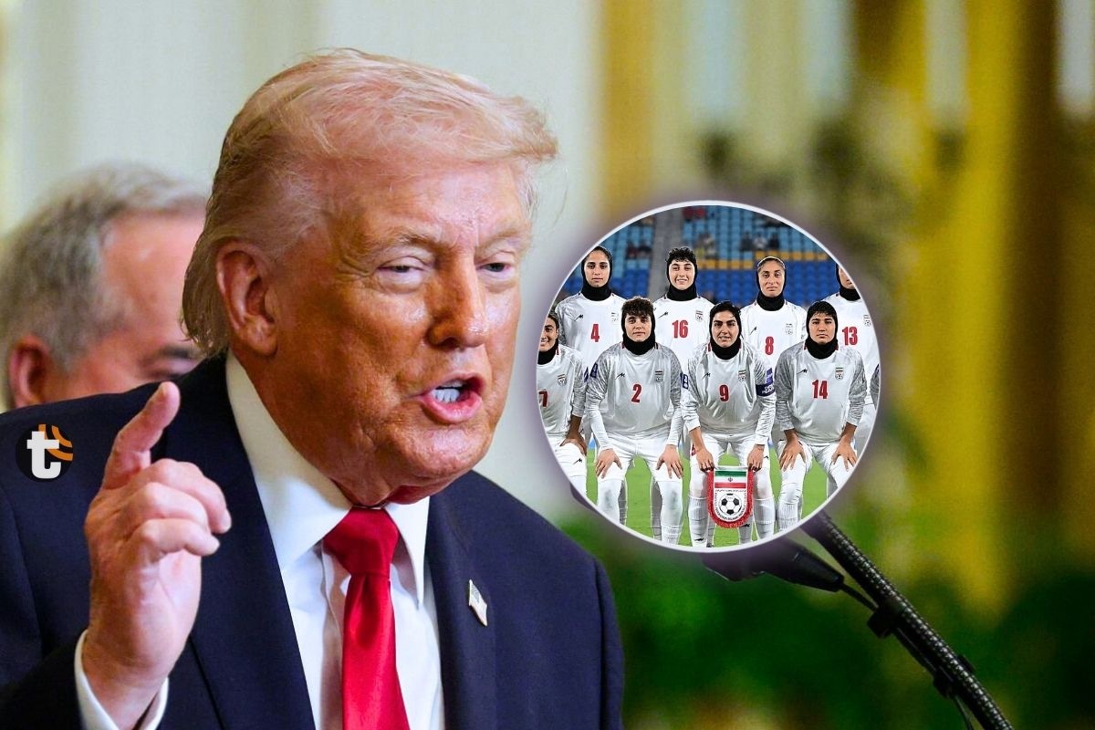 Donald Trump pide que Australia pueda asilar a equipo femenino de Irán hasta después de conflicto (Foto: Getty Images)