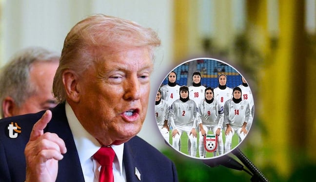 Donald Trump pide que Australia pueda asilar a equipo femenino de Irán hasta después de conflicto (Foto: Getty Images)