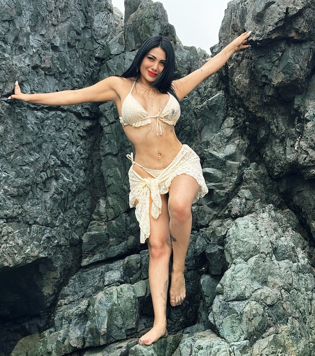 Karen Paniagua y sus fotos más sensuales. (Foto: Instagram karenpaniagua24)