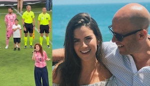 ¡En el campo con Messi! Nicole Zignago se pronunció tras interpretar himno de los Estados Unidos en encuentro de Inter Miami