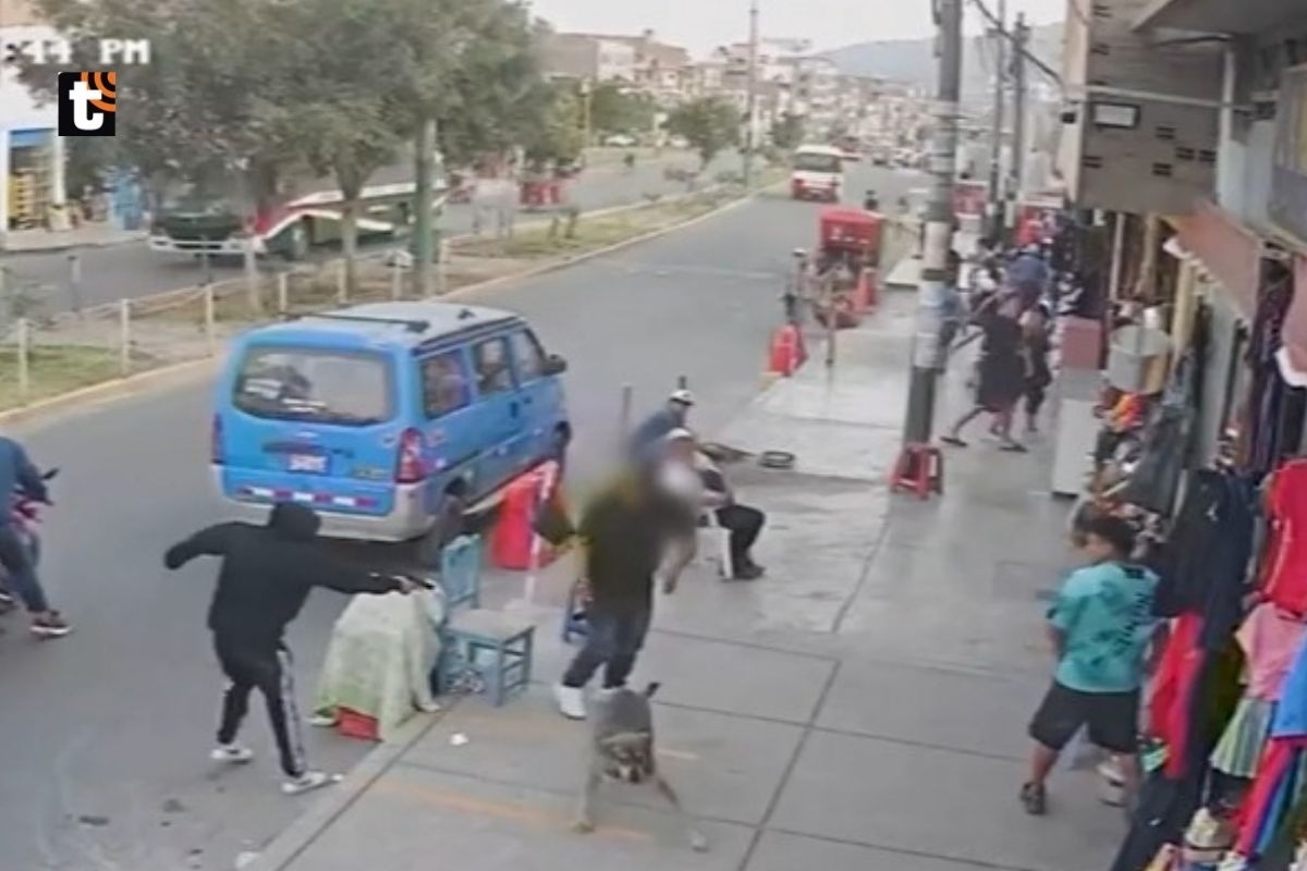 Sicarios disparan contra vigilante de galería extorsionada y lo dejan grave.