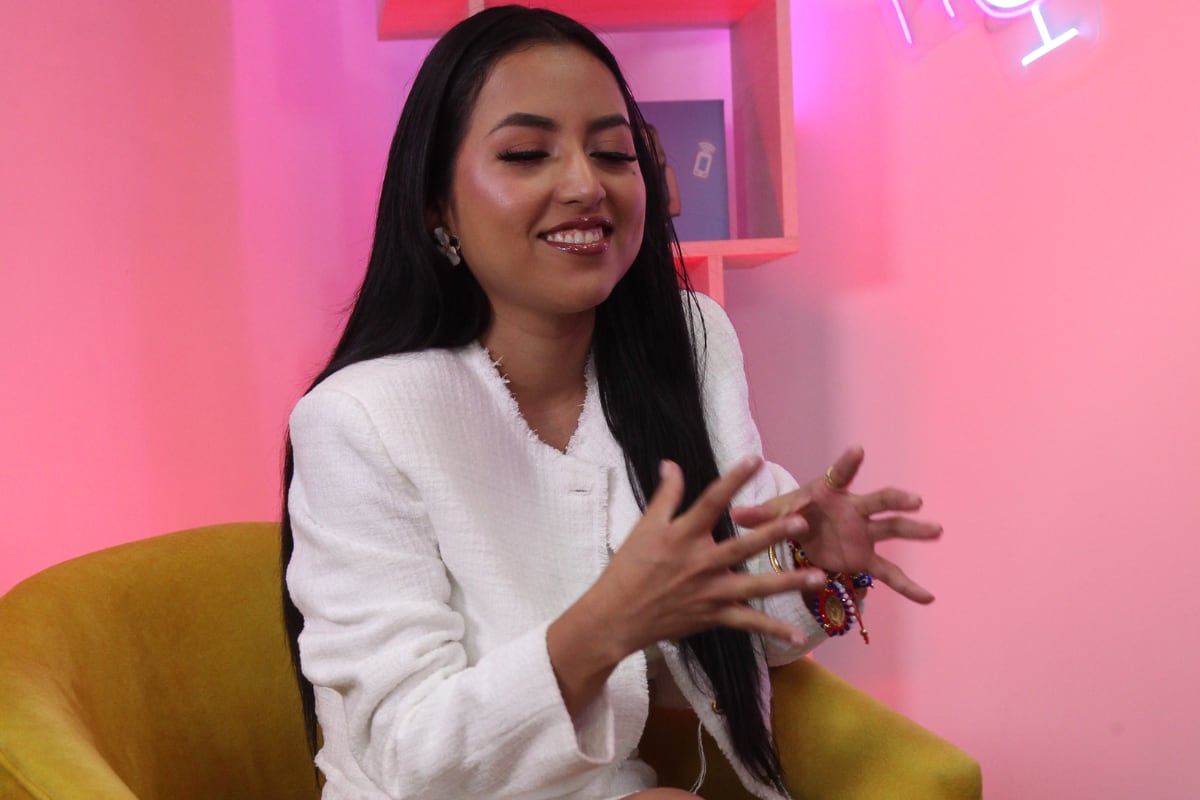 Lita Pezo en el Café con la Chevez. Foto: Martín Herrera / @photo.gec