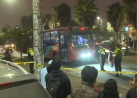 Nuevo crimen contra transportistas. Esta vez en Los Olivos. (Captura 24 Horas)