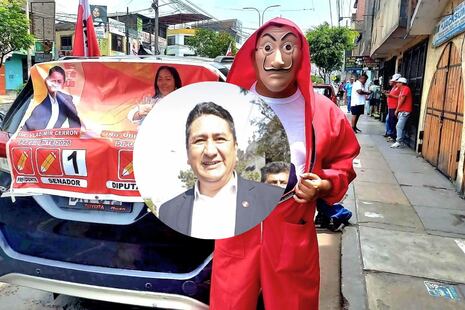 ¡Disfrazado y en caravana! Vladimir Cerrón afirma que participó en actividad proselitista rumbo a Chosica