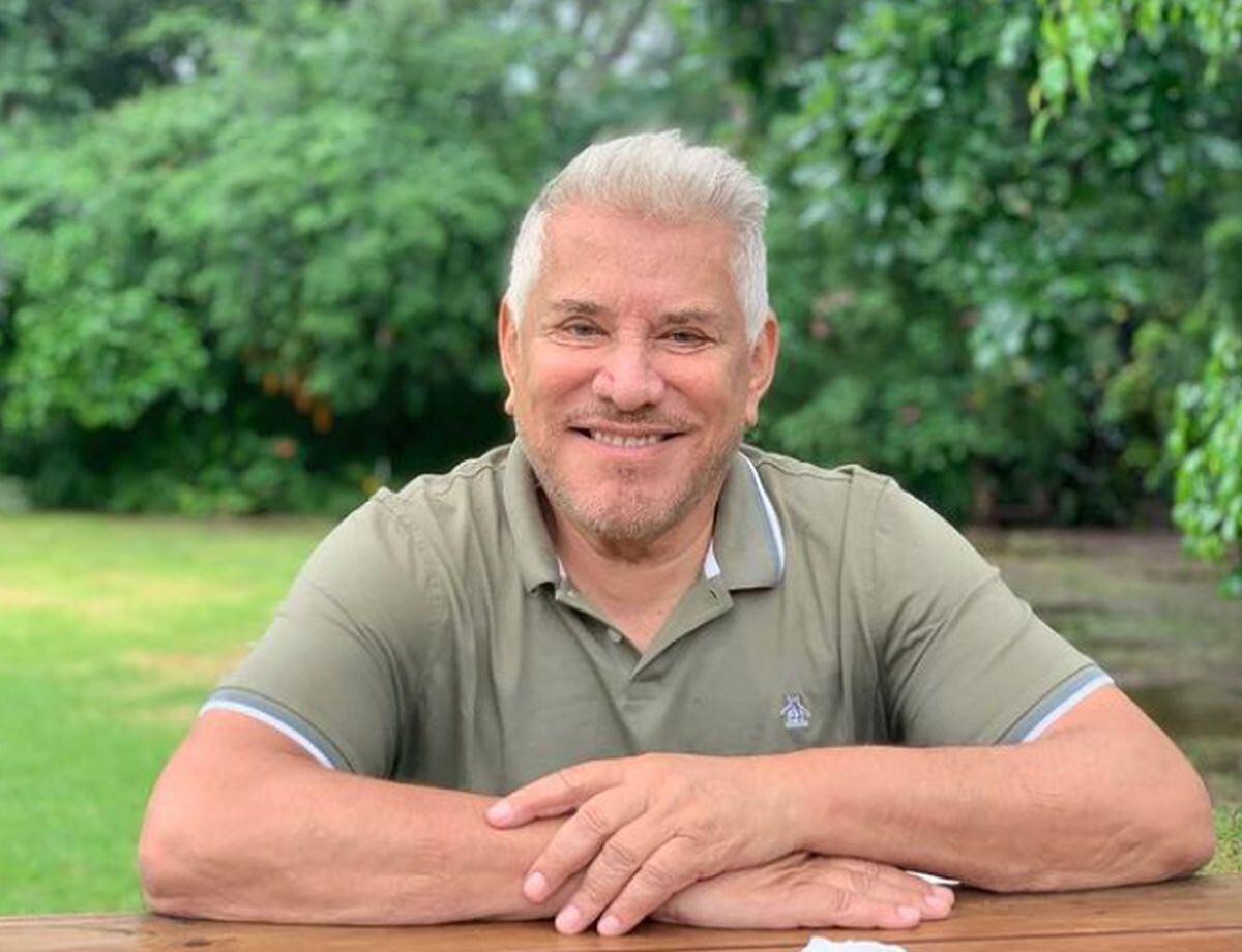 Así se ve en 2022 el actor "guaraní" (Foto: Arnaldo André / Instagram)