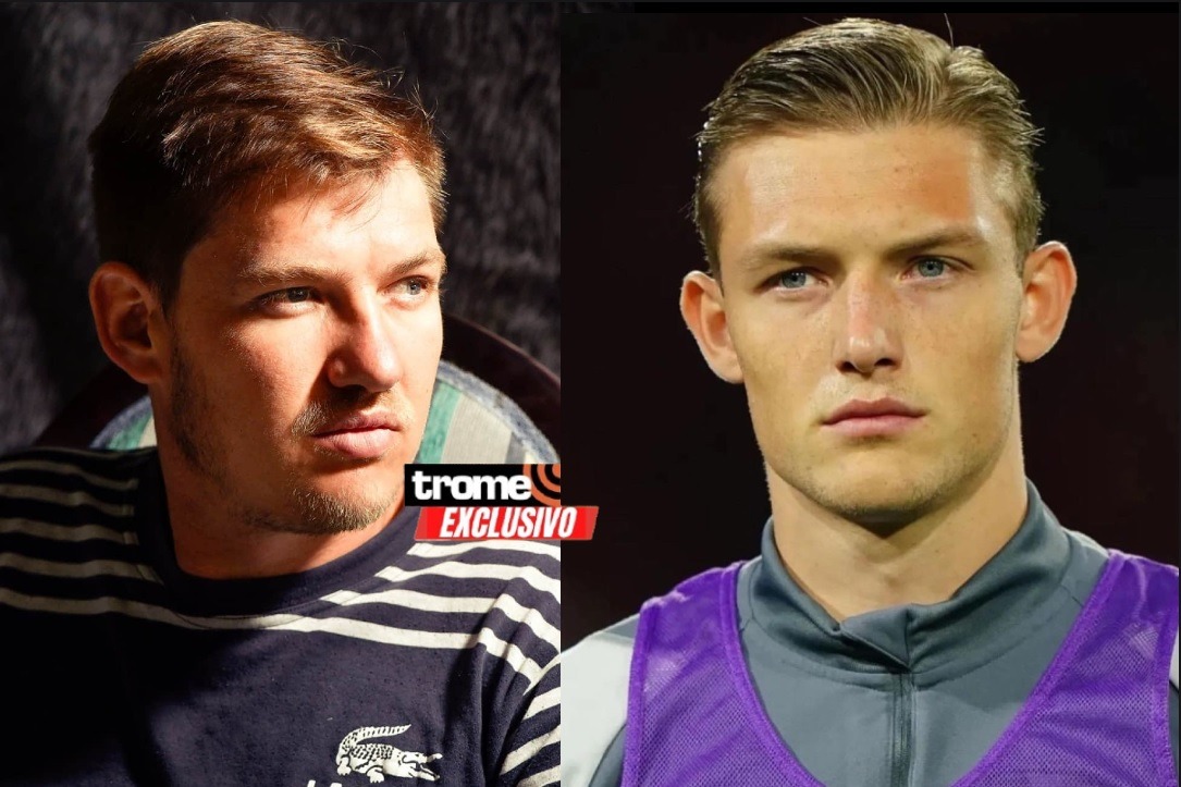 ¿Quién es el joven con parecido a Oliver Sonne? Trome conversó con él, contó su expectativa por el partido y más similitudes que tiene con el futbolista danés-peruano. (Entrevista y Compos. Foto: Isabel Medina / Trome).
