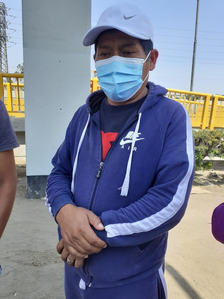 Raymond Rolando Quispe Tello (22), fue asesinado a cuchilladas debajo de un puente peatonal en la panamericana sur. (foto: Mónica Rochabrum/Trome)