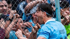 Michael Hoyos de cabeza anota el tercer de Sporting Cristal ante Atlético Grau | VIDEO