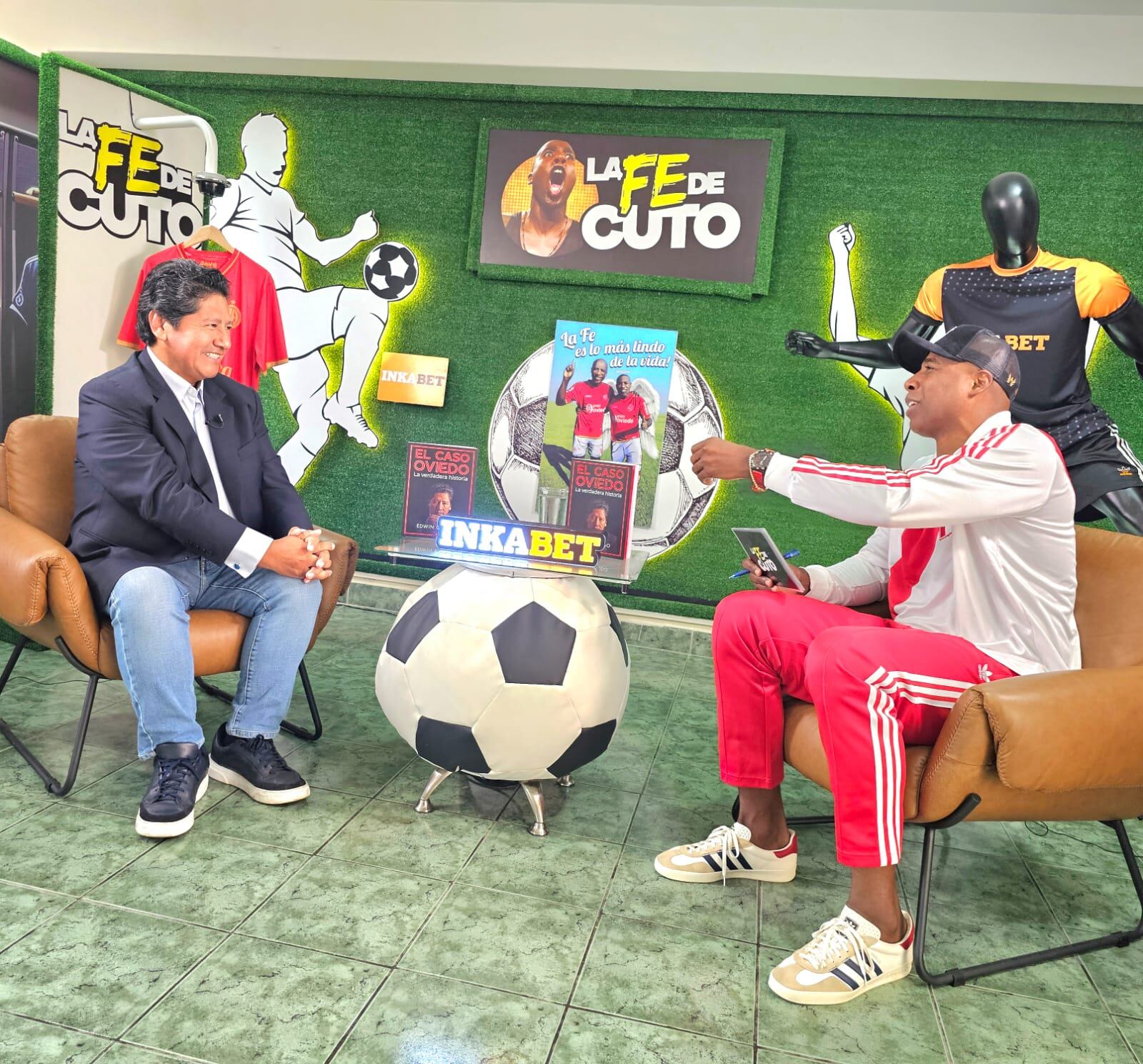 Edwin Oviedo llega a La fe de Cuto