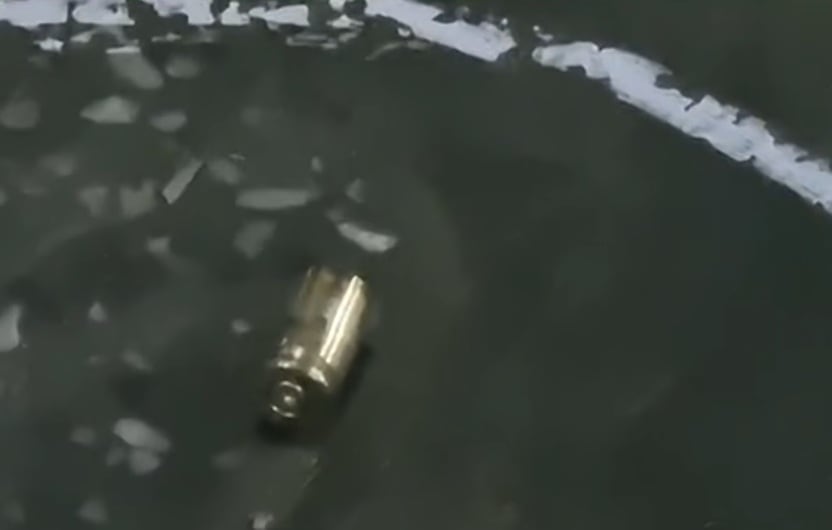 Casquillo de bala en el lugar de los hechos. (Panamericana Tv)