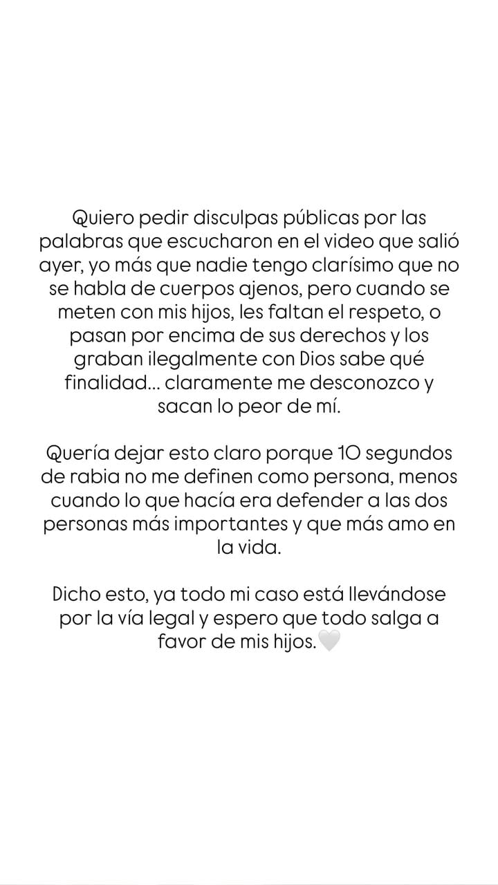 Influencer comparte contundente mensaje en su cuenta de Instagram.