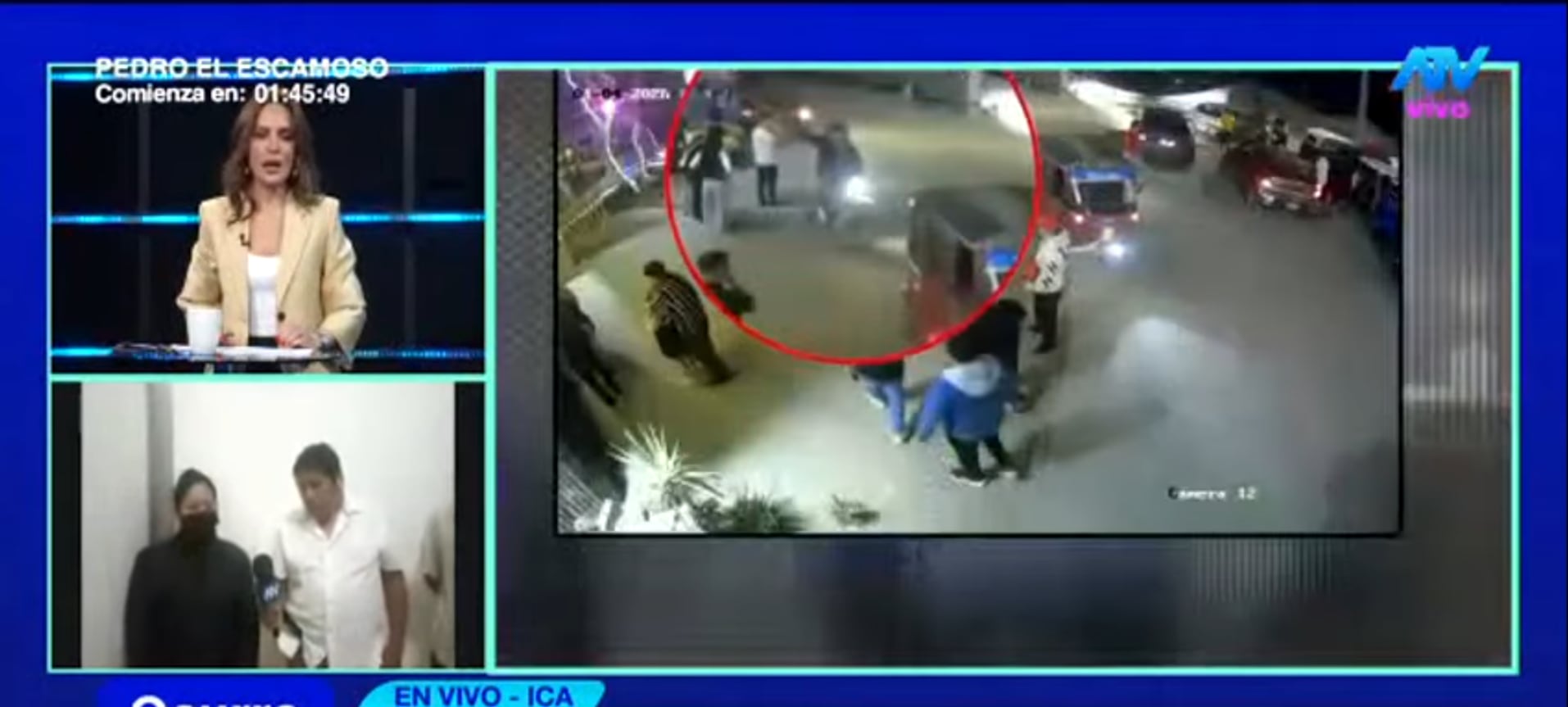 Joven con sueños universitarios lucha por su vida tras ser herida en un ataque nocturno. (Foto: ATV)