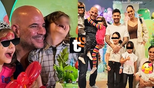 Ricardo Morán celebró los 5 años de sus pequeños: Karen Schwarz, Ezio Oliva y Maricarmen Marín entre los invitados