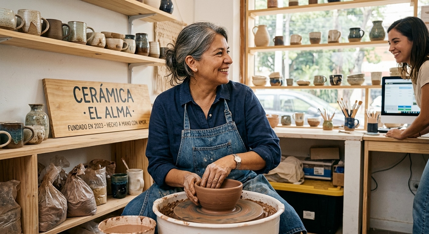 Contar con capacitación y orientación puede ser clave para afrontar los retos de un emprendimiento. Foto: IA.