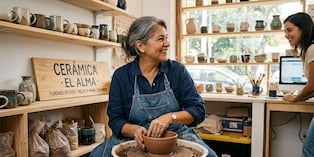 Contar con capacitación y orientación puede ser clave para afrontar los retos de un emprendimiento. Foto: IA.