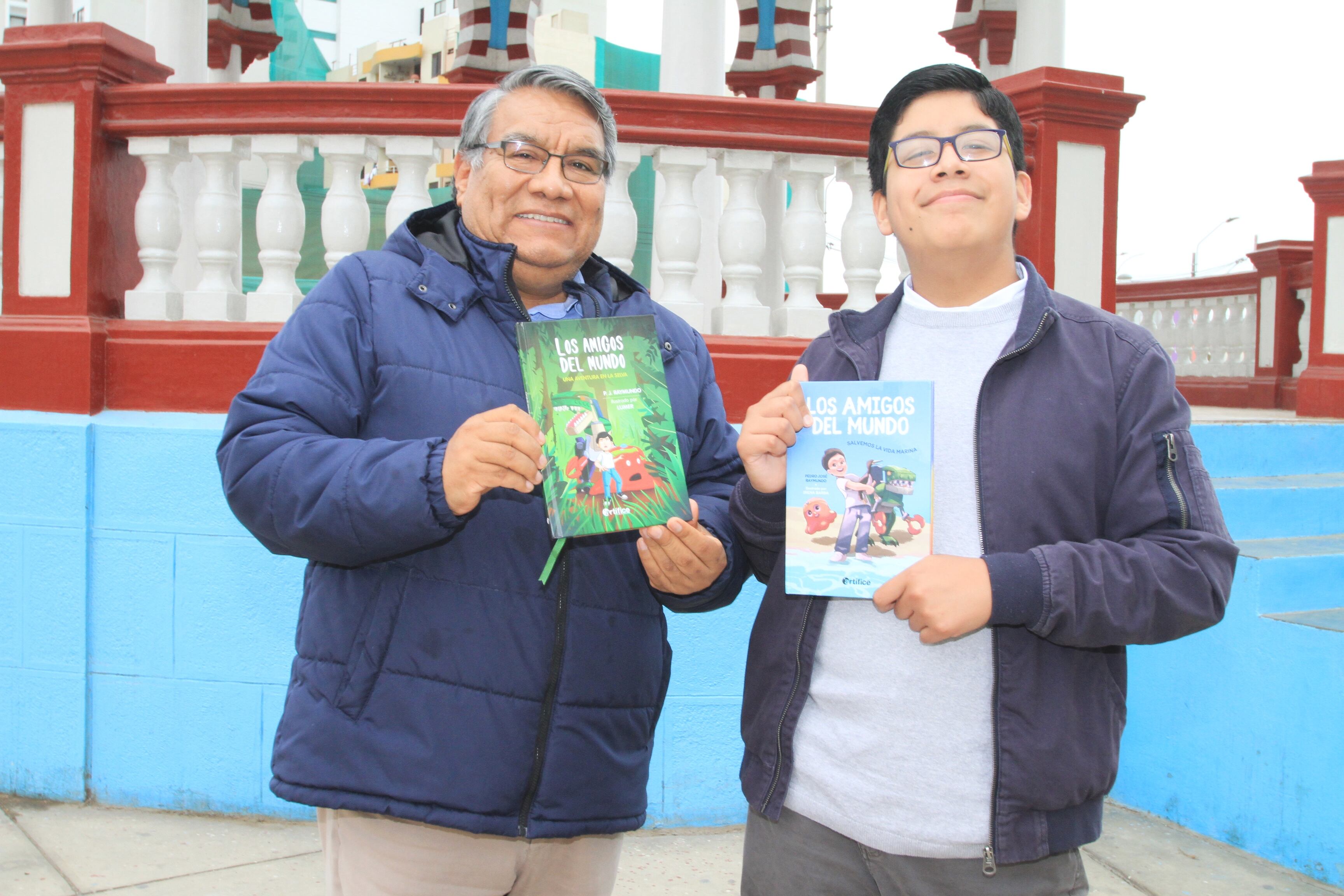 Pedro es hijo del escritor y periodista Jesús Raymundo, también conocido como 'Doctor Tilde'. Foto: Alan Ramírez.