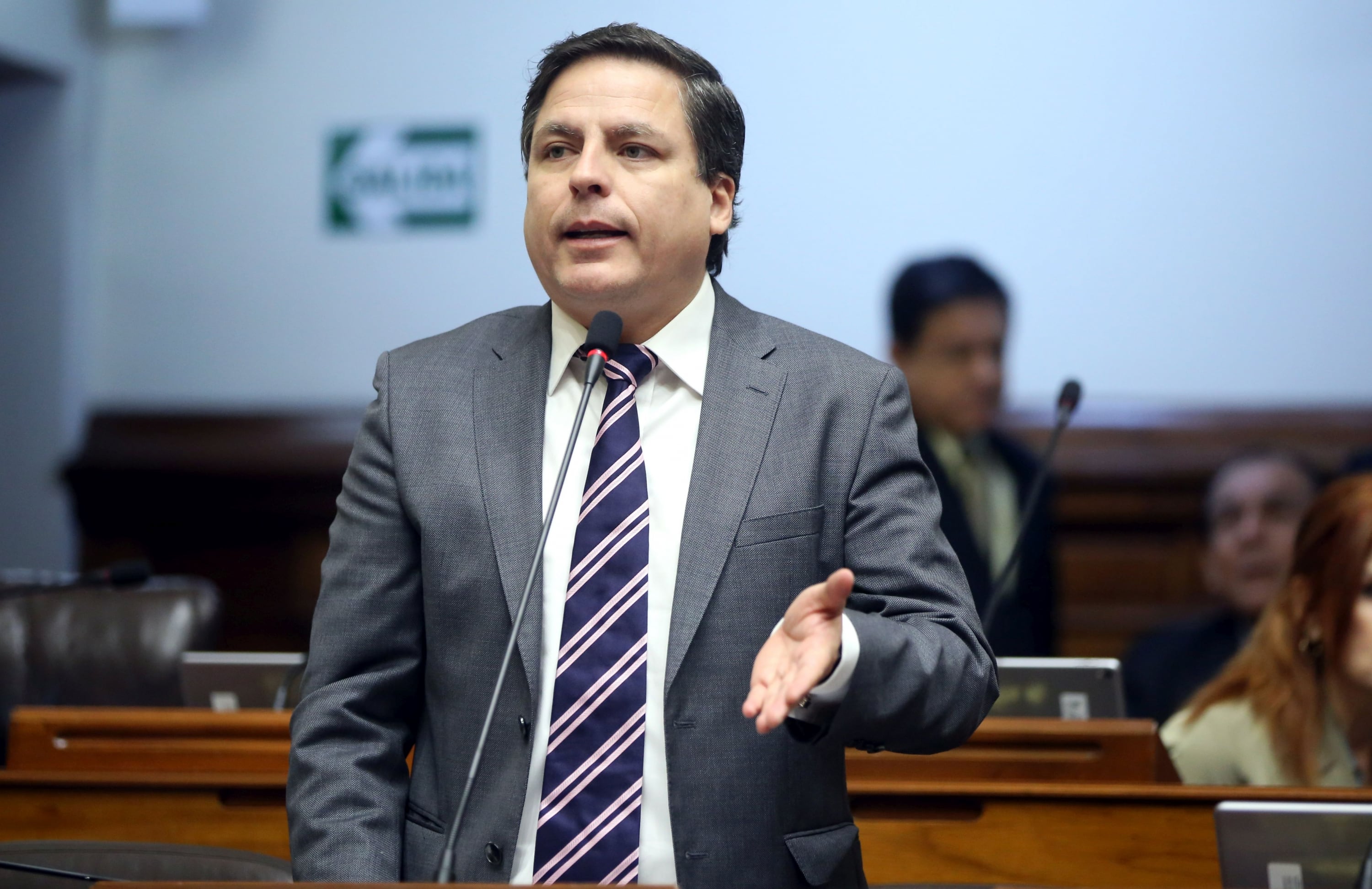 Actualmente, Edmundo del Águila postula a la alcaldía de La Molina (Foto: Congreso de la República)