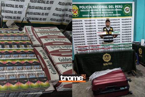 Incautan más de 30 mil cigarrillos ilegales destinados a mercados de Lima