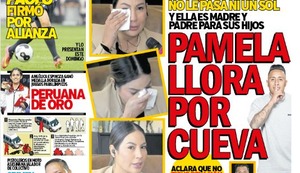 PAMELA LLORA POR CUEVA